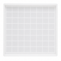Square Grid Silicone Resin Mold – 7×7 Inch