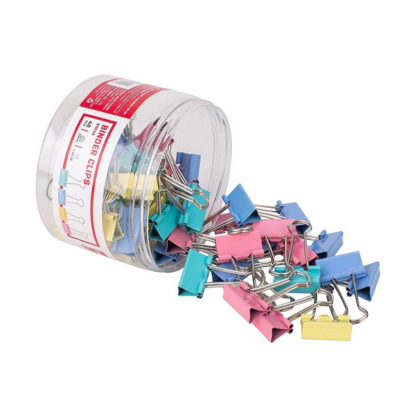 Deli Binder Clips 25mm 48Pcs