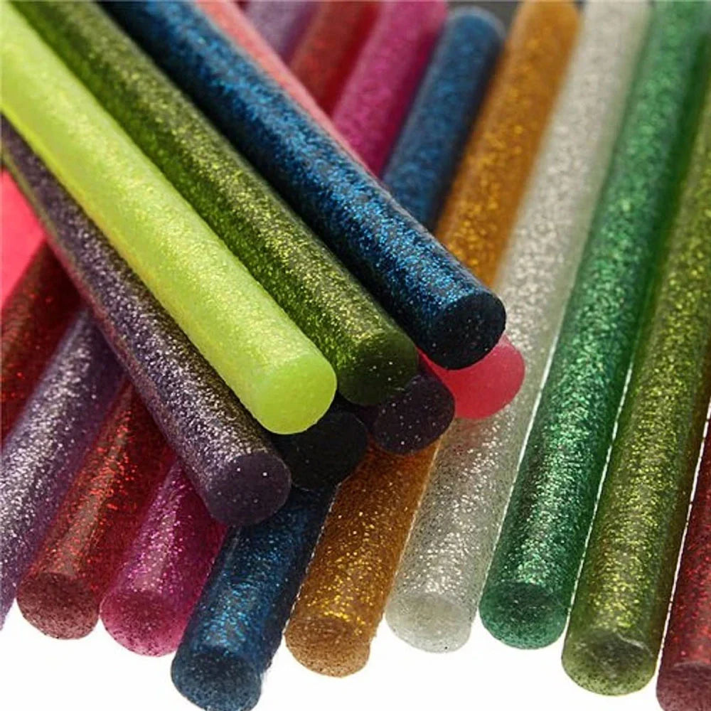 Pack of 12 Glitter Glue Gun Sticks
