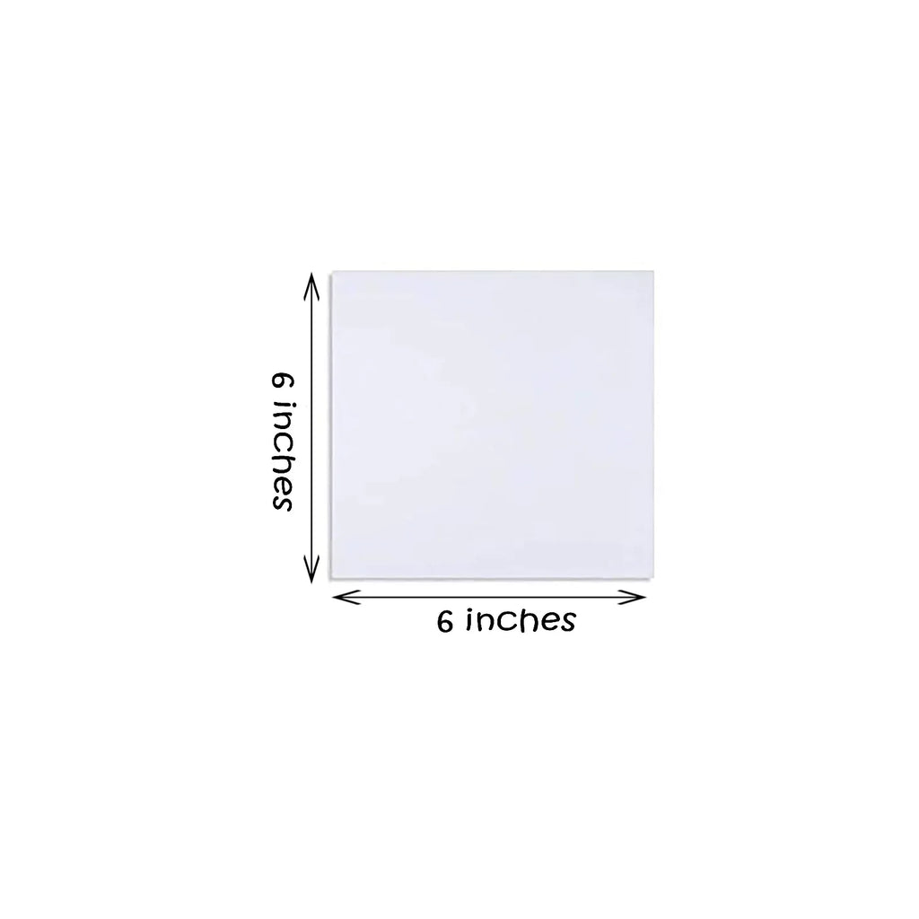 Canvas Board 6 x 6 Inch – for acrylic painting