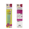 Mont Marte Assorted Paint Brushes Set Of 4Pcs BMHS0040