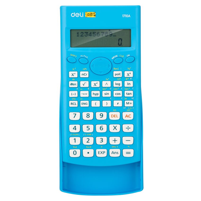 Deli E1710A Scientific Calculator Blue