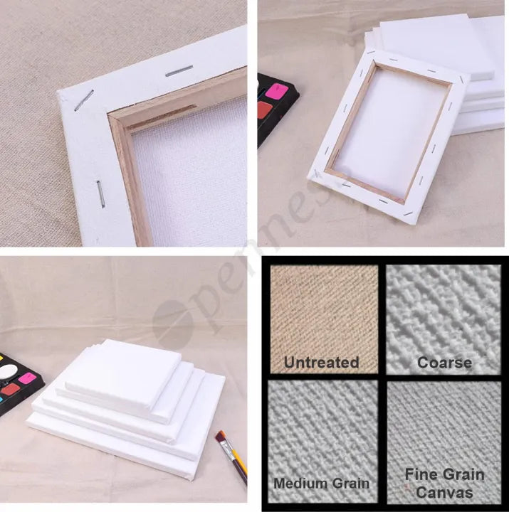 Primed Canvas 10x12 – Best for Painting & Artwork