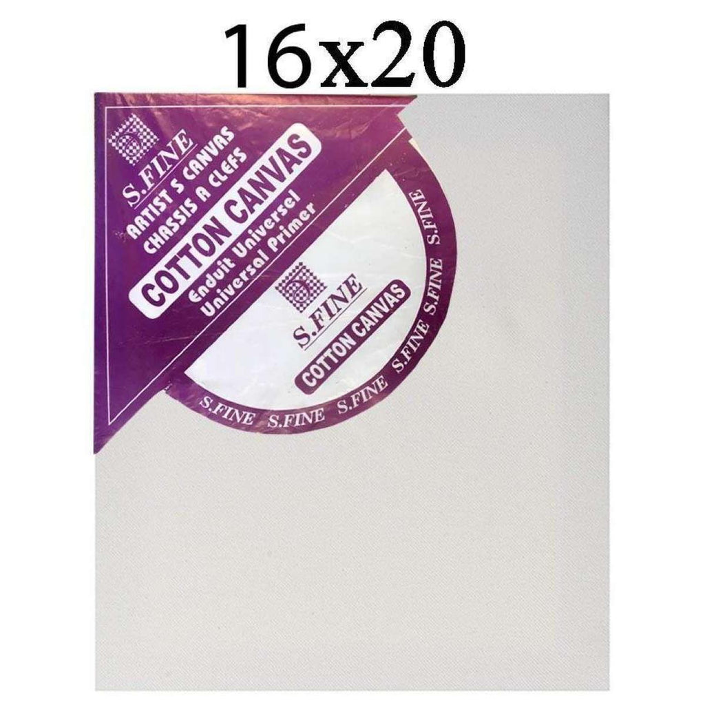 Blank Canvas Board 16×20 Inch