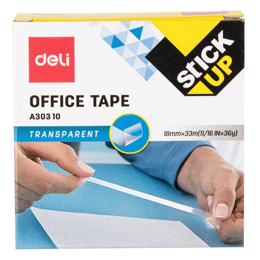 Deli Office Tape Transparent A30310