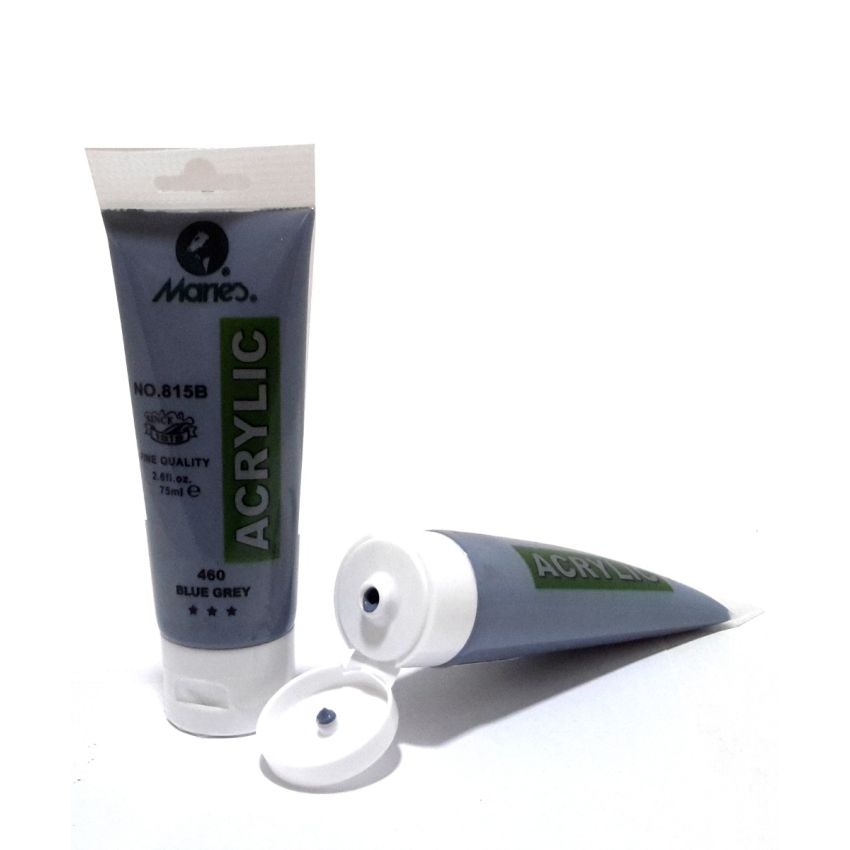 Maries Acrylic Paints 75ml Tube Blue Gray