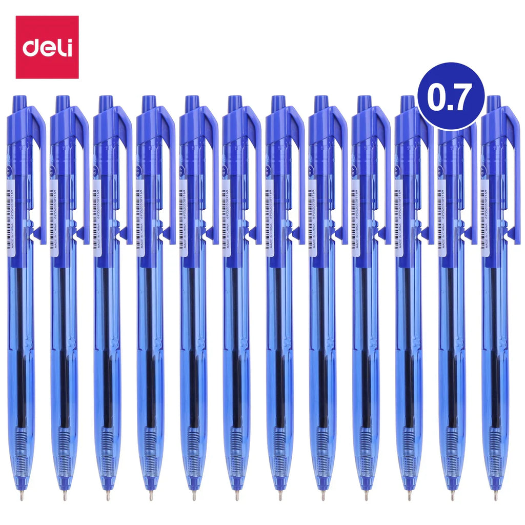 Deli Xtream Retractable Ball Pen 0.7mm – Extra Smooth Writing
