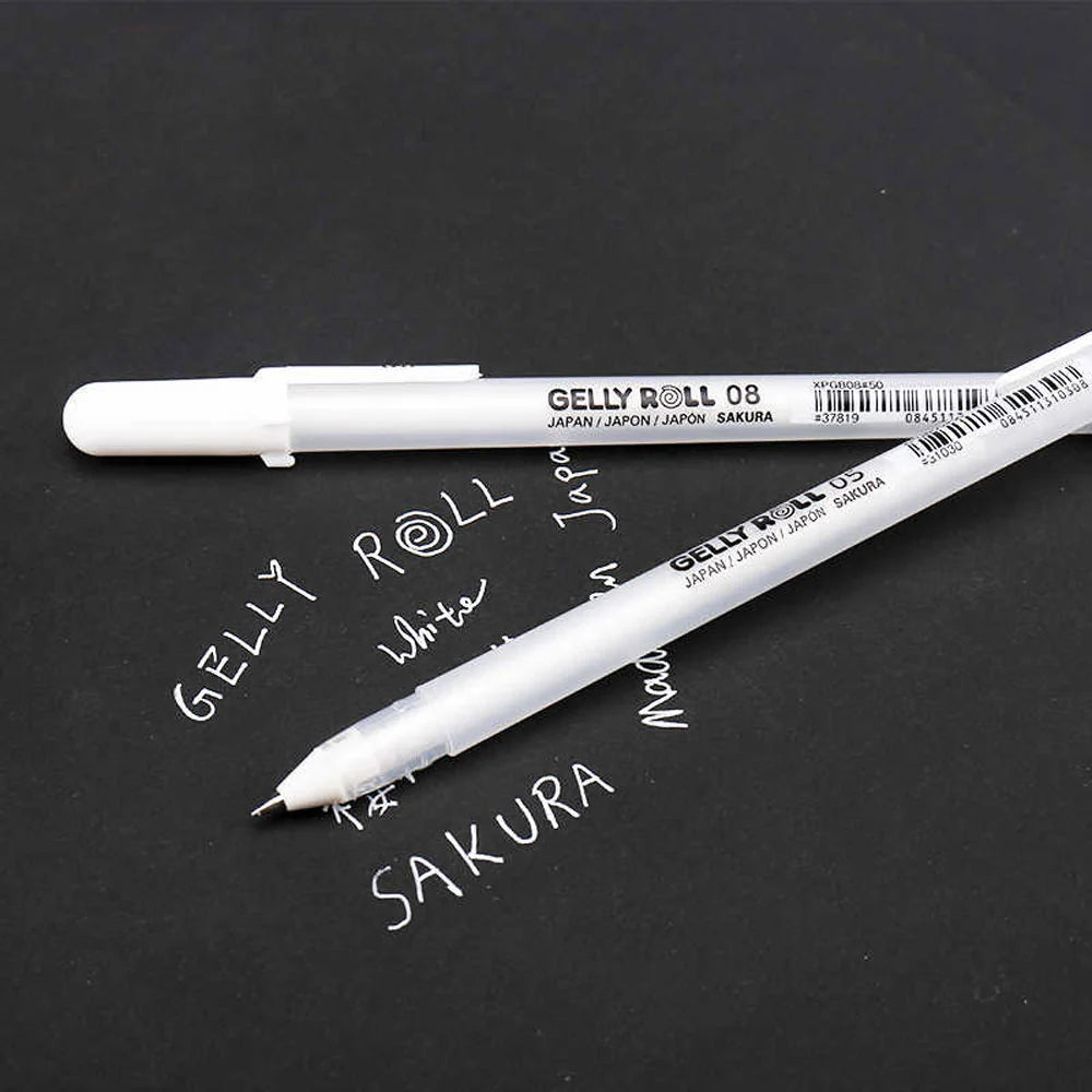 Gelly Roll White Gel Pen Pack of 3