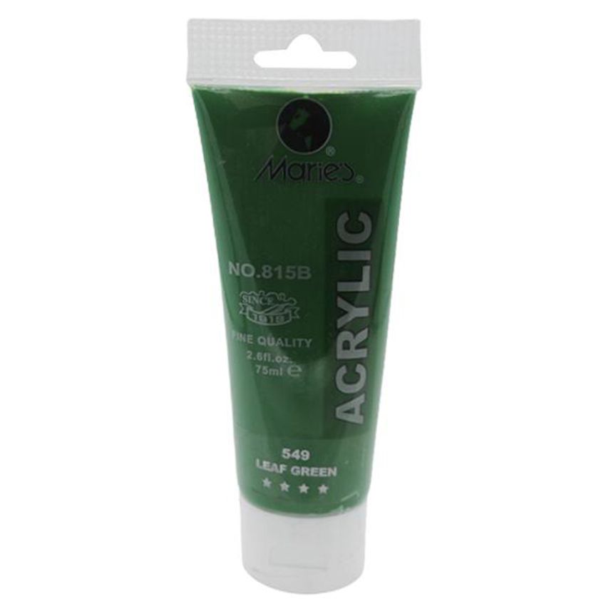 Maries Acrylic Paints 75ml Tube Leaf Green