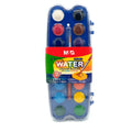 M&G Solid Watercolor Blocks Set (12 Colors)