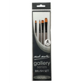 MontMarte Gallery Flat Brushes Set Of 4Pcs BMHS0011