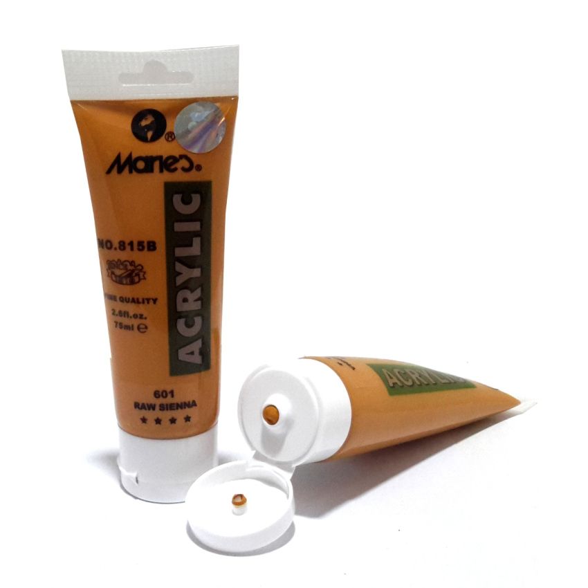 Maries Acrylic Paints 75ml Tube Raw Sienna