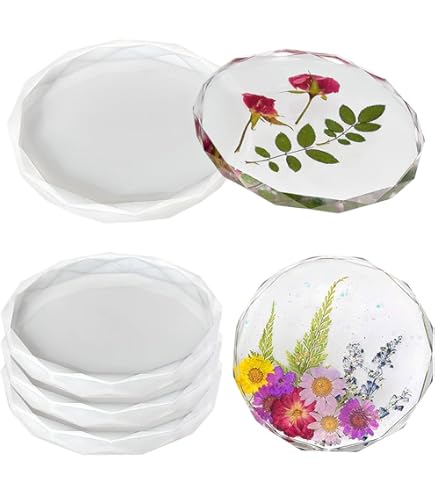 Irregular Silicone Coaster Mold 4 in 1 (8 Cavity)