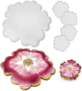 Resin Flower Coaster Silicone Mold – 5 Inch