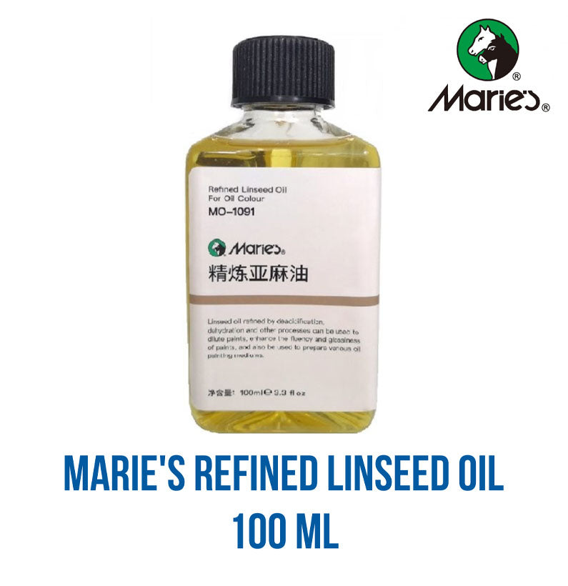 Maries Refined Linseed Oil 100ml & 500ml