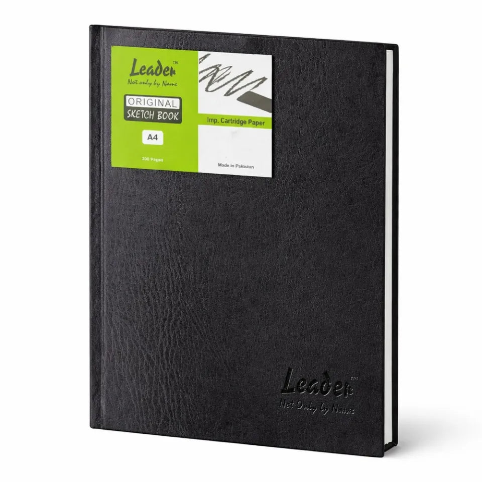 Leader Original Hard Bound Sketch Book – 120 Pages (60 Sheets)