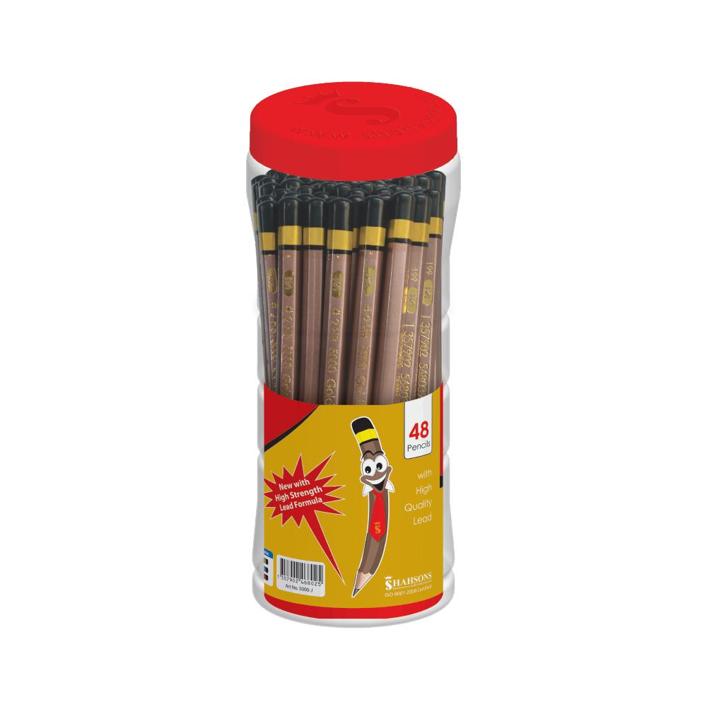 Goldfish Autocrat Pencil Jar - 48 Pcs - Golfish