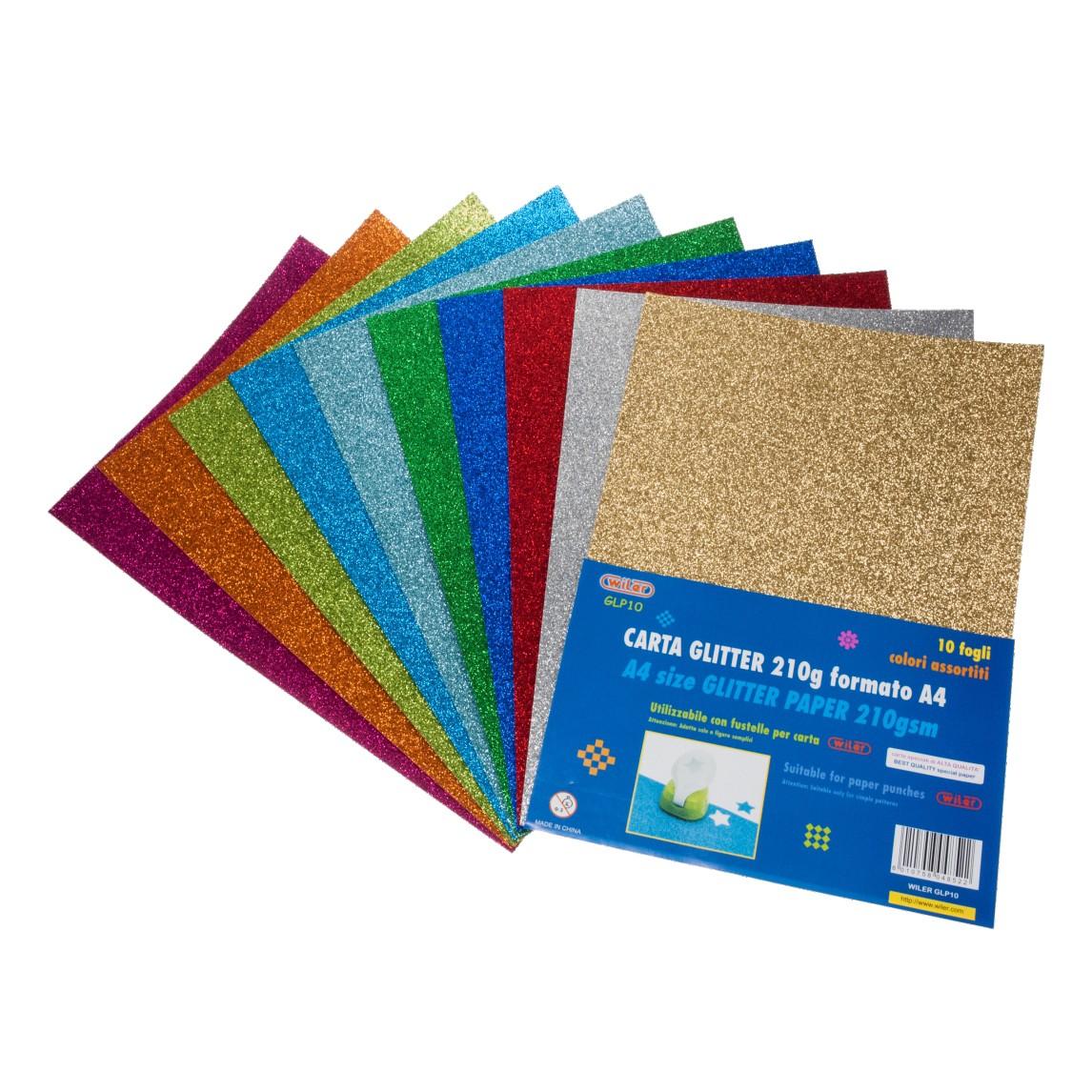 Pack of 10 Glitter Sheets