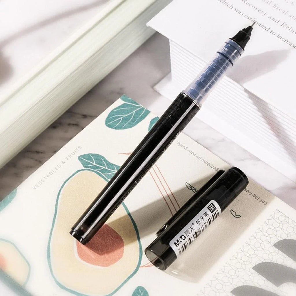 M&G SI Pen S7 Black Roller Pen  0.7mm