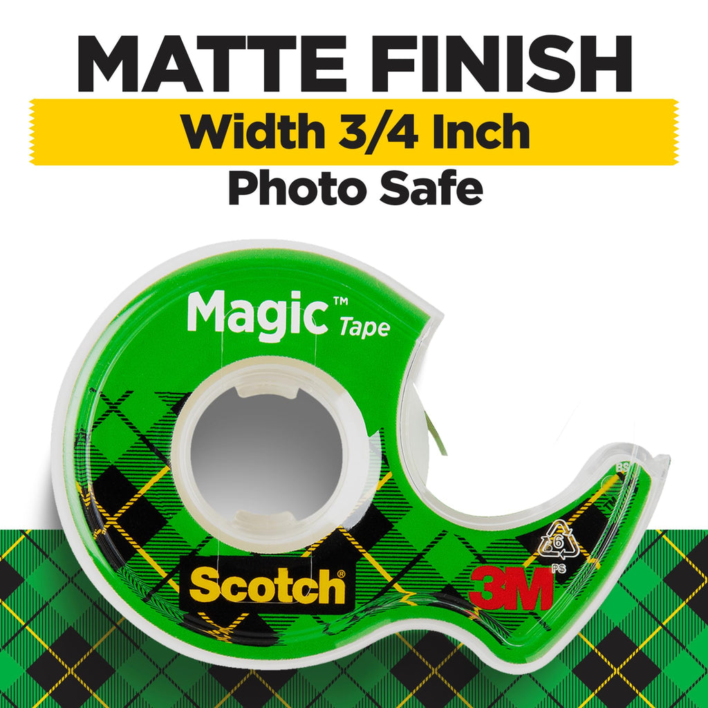 Scotch Magic Tape 3M – Invisible Matte Finish