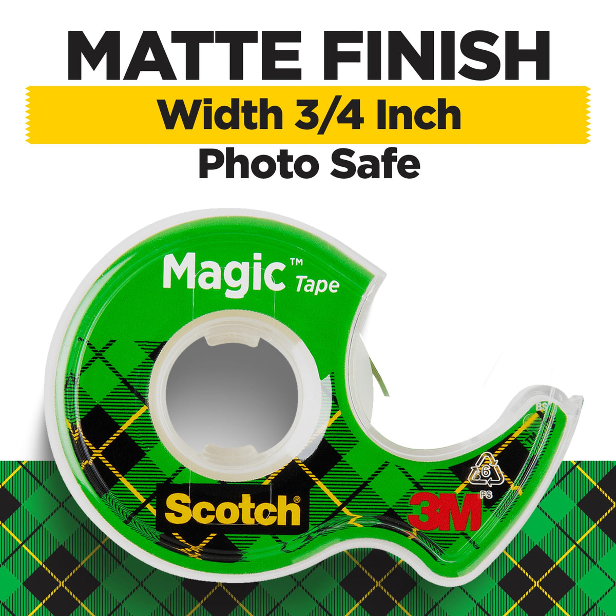 Scotch Magic Tape 3M – Invisible Matte Finish