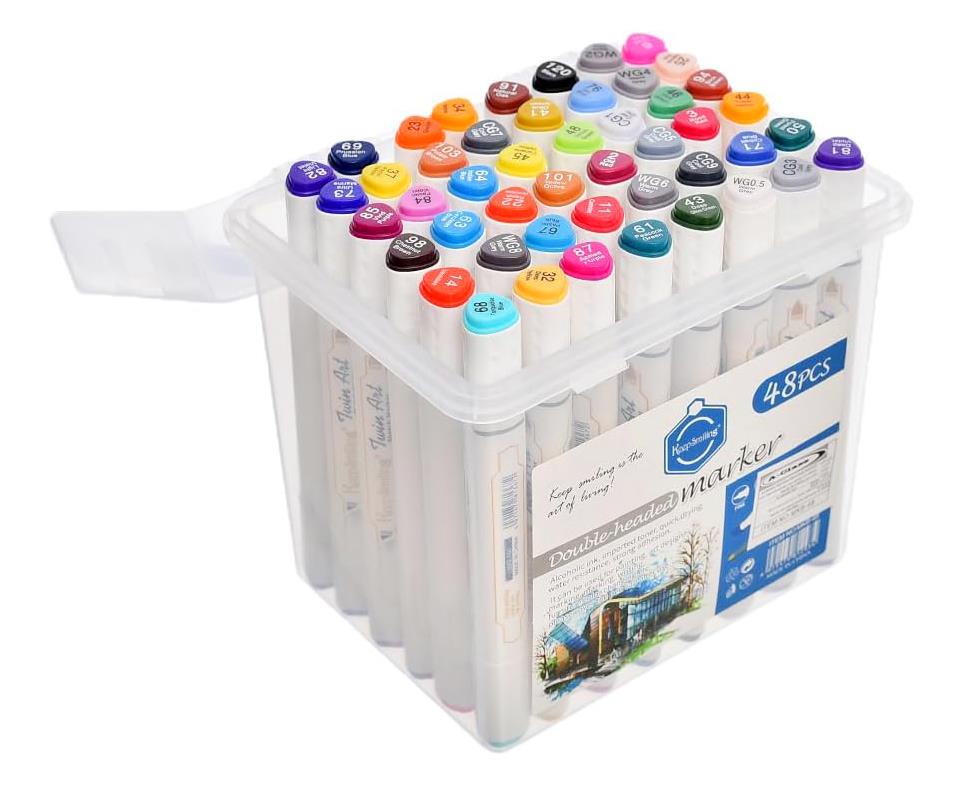 Keep Smiling Alcohol Markers – Art & Sketching Marker Set