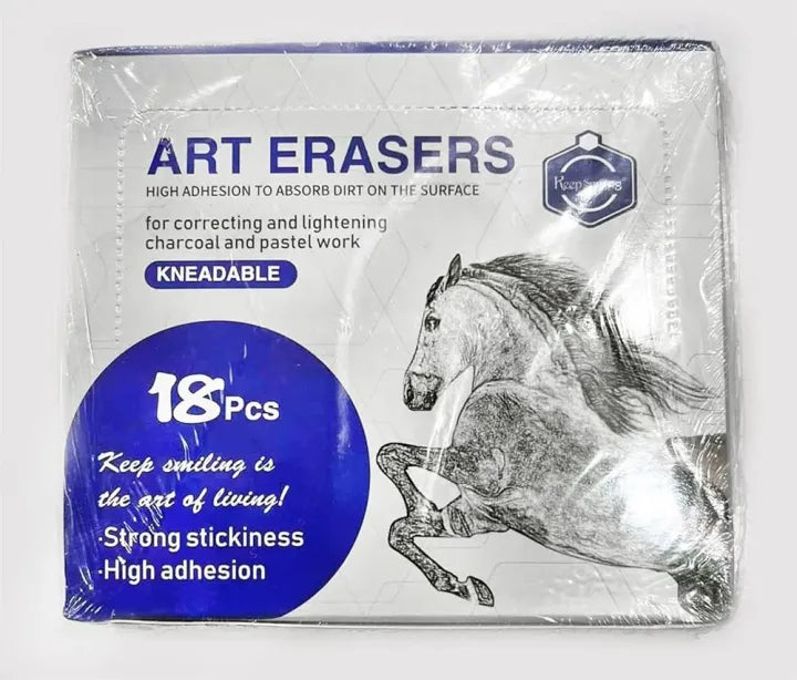 Keep Smiling Kneadable eraser for charcoal pencil