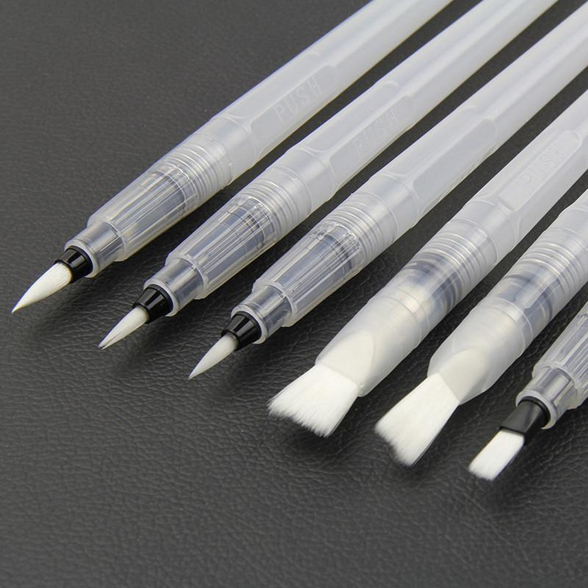 Set of 6 Water Brush Pen Markers – Watercolor Brush Pens
