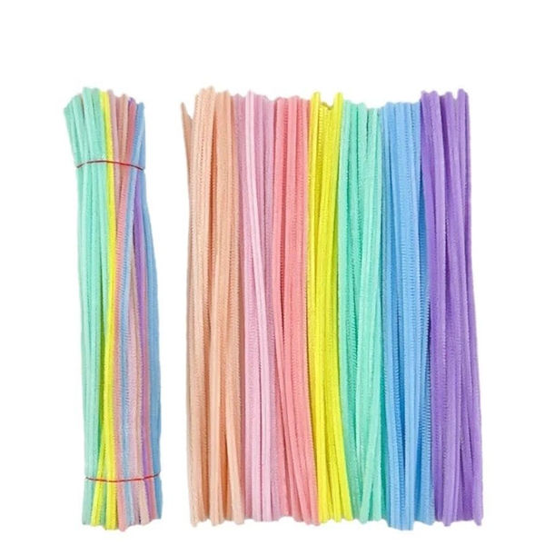 Pipe Cleaners Pack of 100 Multicolor