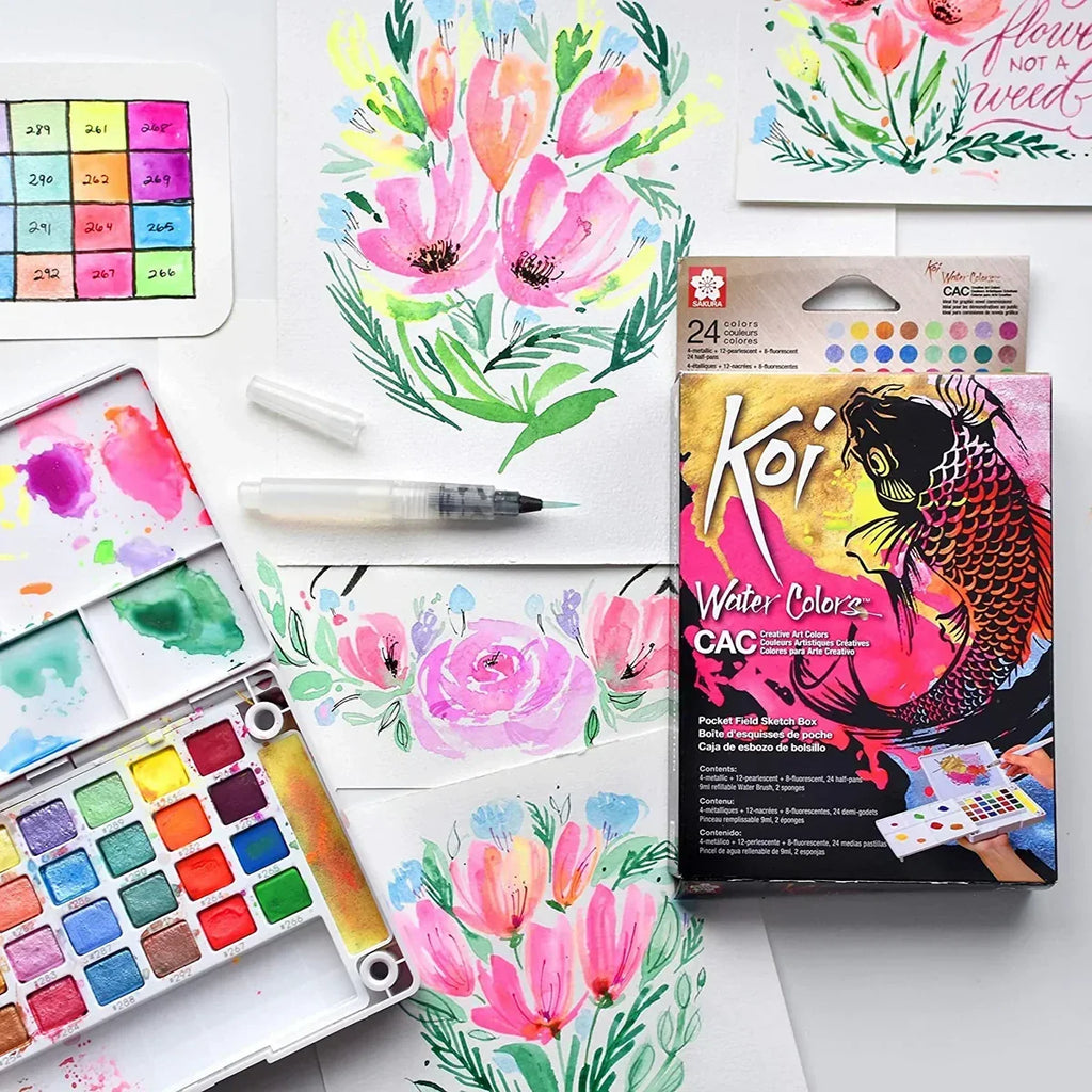 Sakura Koi Water Brush for Watercolor Painting