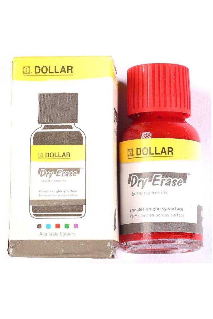 Dollar White Board Marker Ink – 15ml (Pack of 4 Multicolour)
