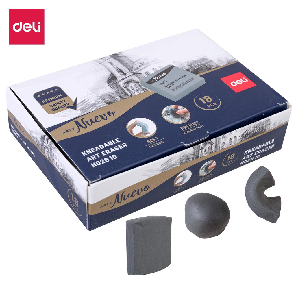 Deli Kneadable Art Erasers for Charcoal