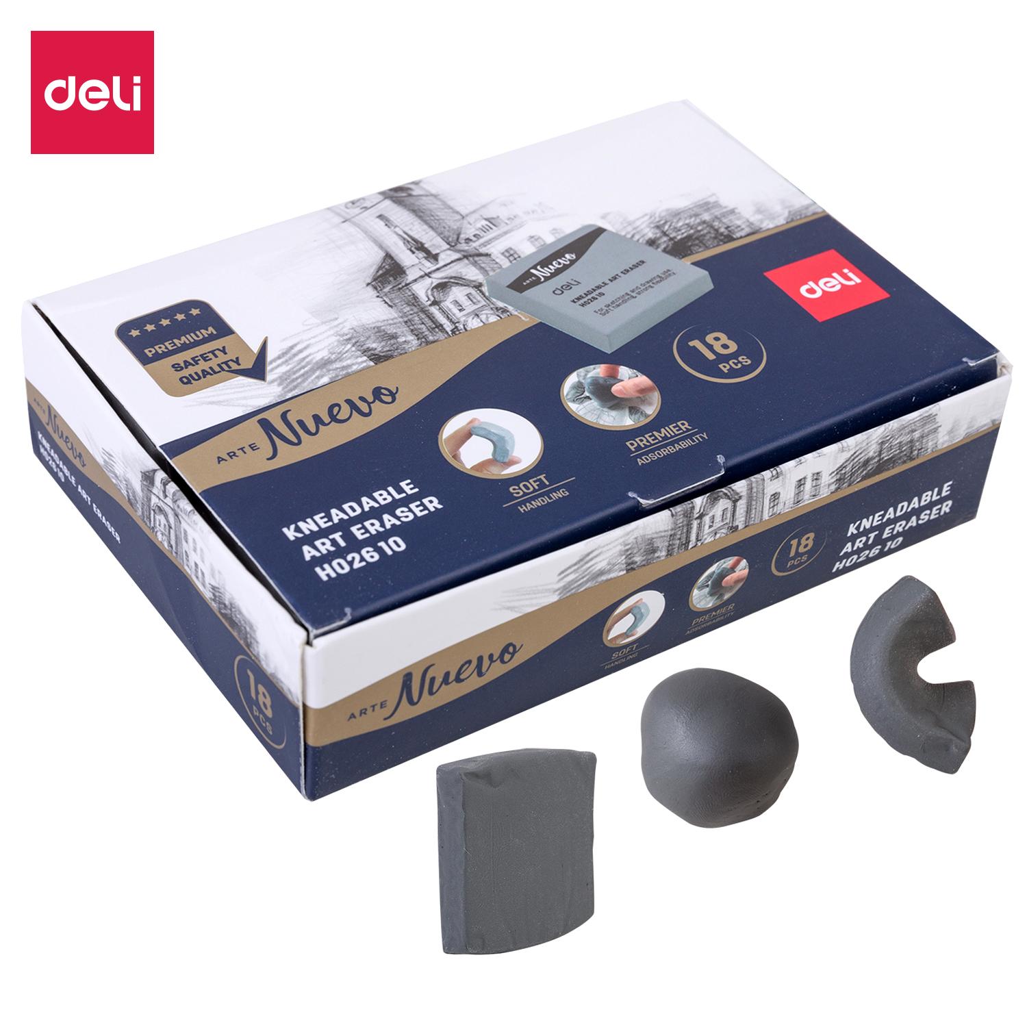 Deli Kneadable Art Erasers for Charcoal