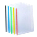 A4 Slide Bar Report File – Transparent Presentation Folder