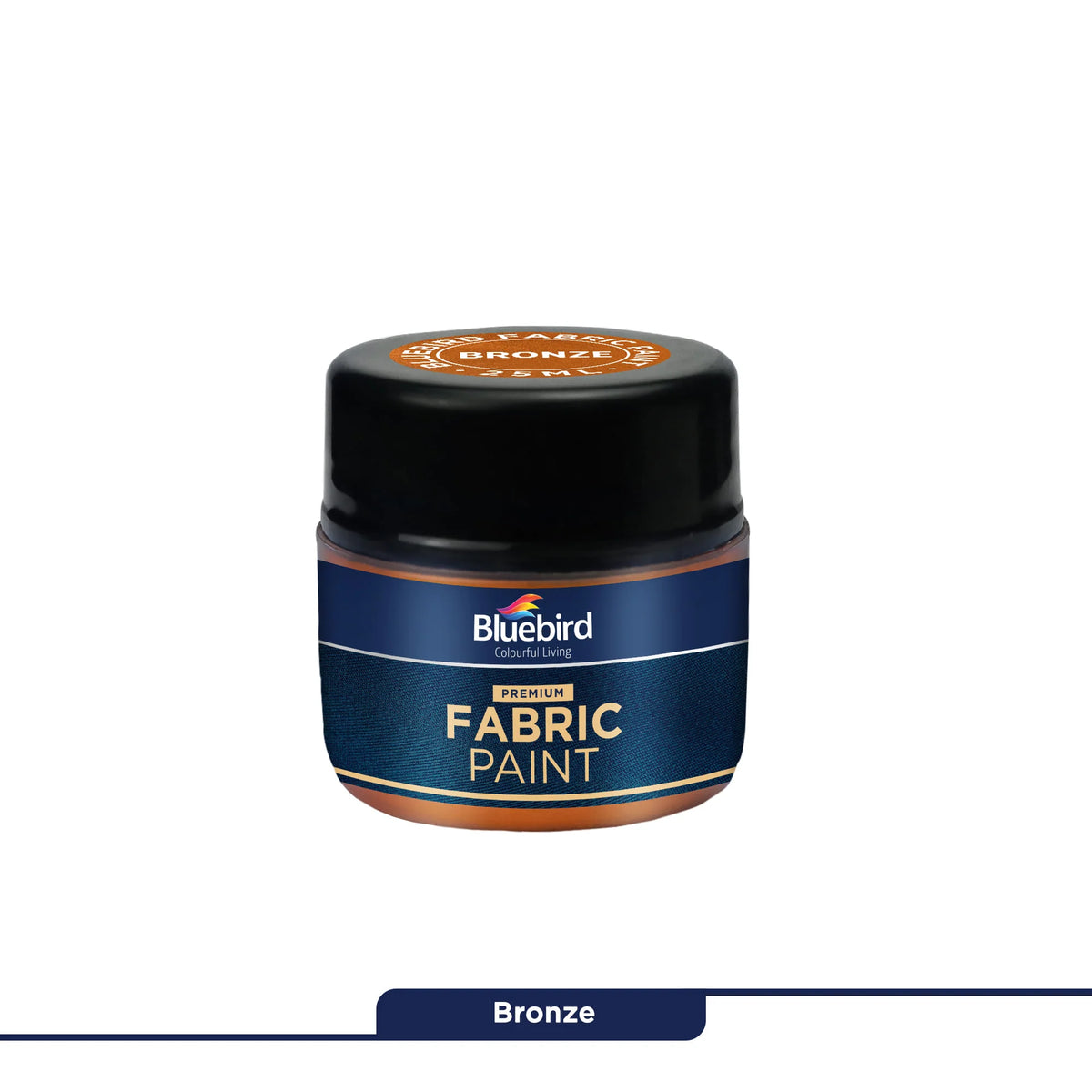 Fabric Paints 25 ml Metallic Shades