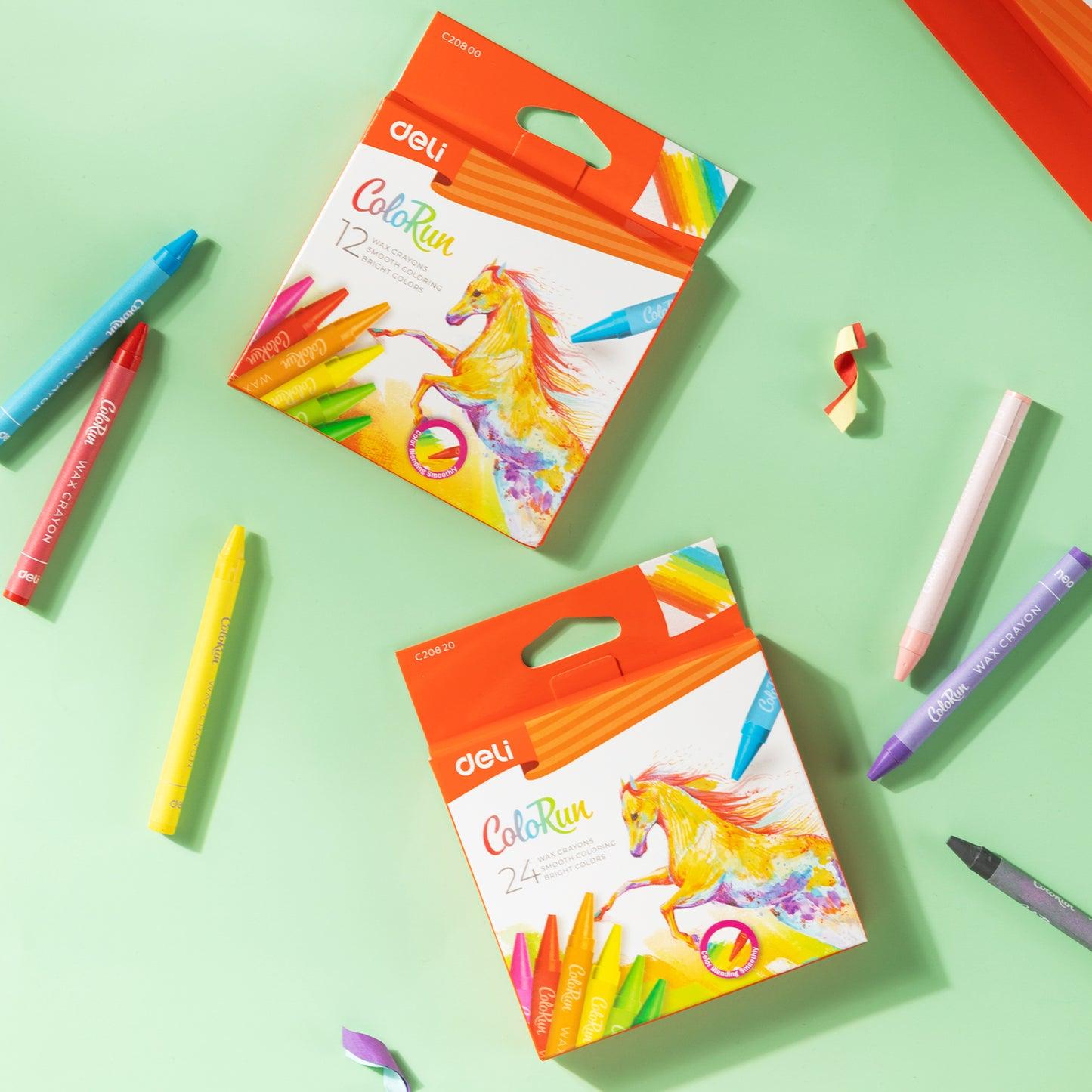 Deli Colorun Colour Pencils 12, 18 & 24 Colors