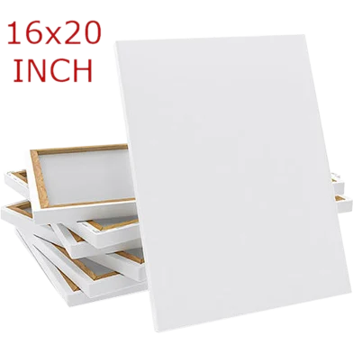 Canvas Board 16 x 20 Inches – Best for Acrylic & Oil Painting