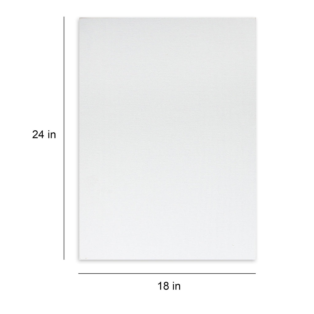 Blank Canvas Board – 18 × 24 Inch