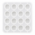 Doraemon Shape Silicone Resin Mold – 16 Cavity – 7×7 Inch