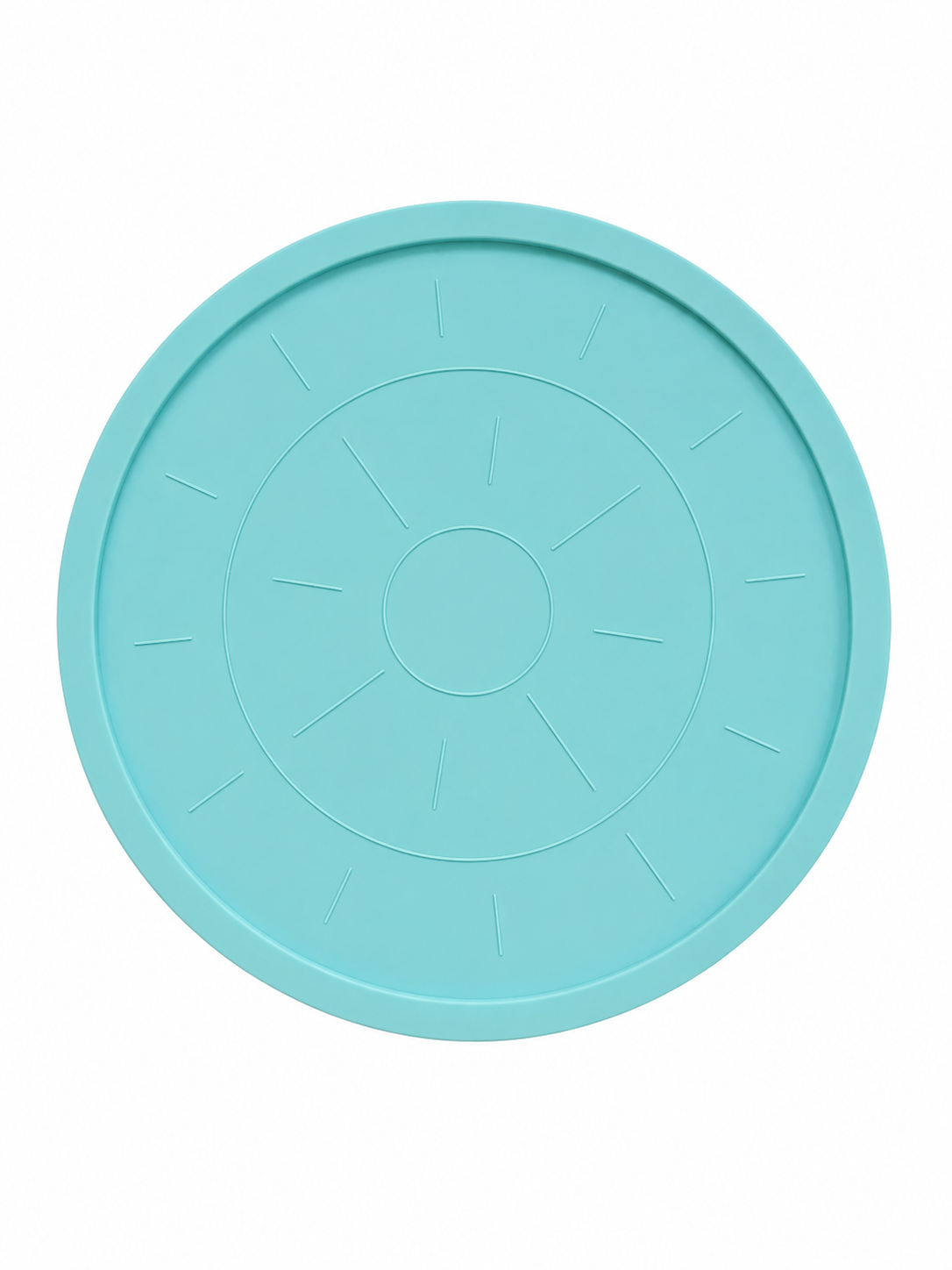 Round Geometric / Mandala Silicone Mold – 7.5 Inch