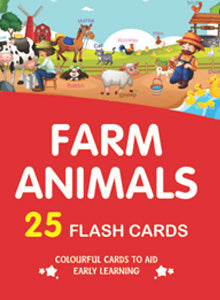 Flash Cards Farm Animals