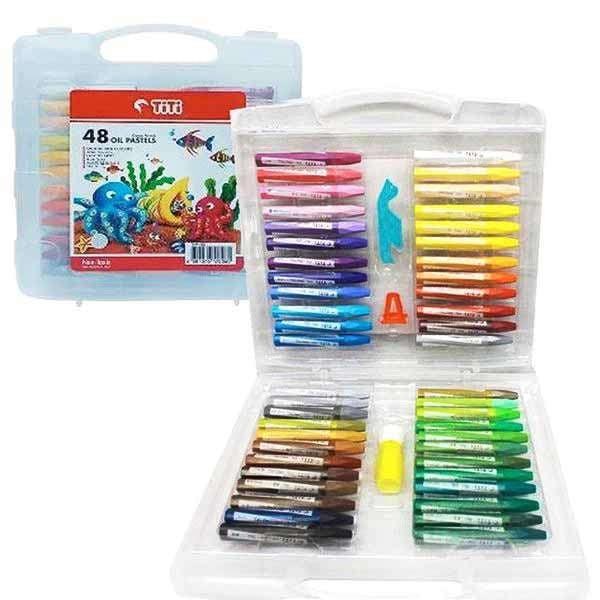 TiTi Oil Pastels 12, 24, 36 & 48 Colors