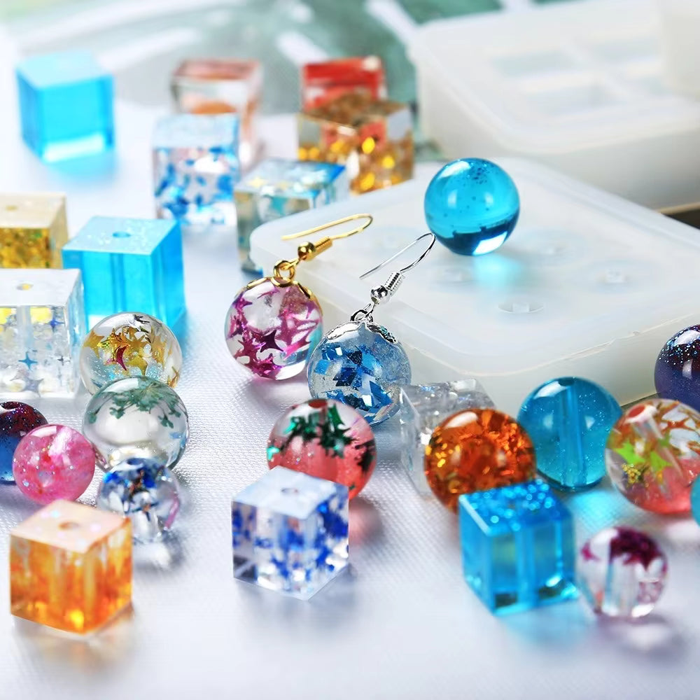 Resin 3D Gem Diamond Silicone Mold