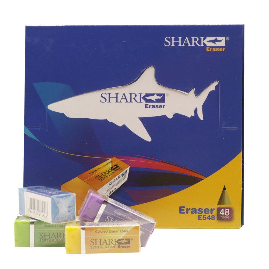 Shark Eraser E548 – 48 Pieces Box