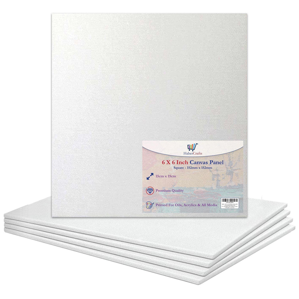 Canvas Board – 6 × 6 Inch Pack of 3 PCS