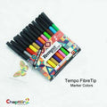 Tempo 12 Colours Marker Set