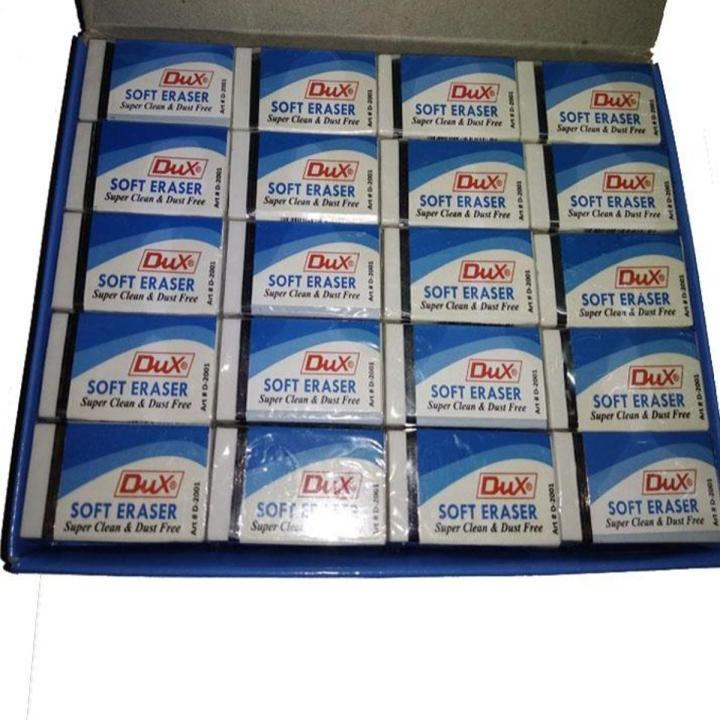 DUX Soft Eraser 2001 – 40 Pieces Box