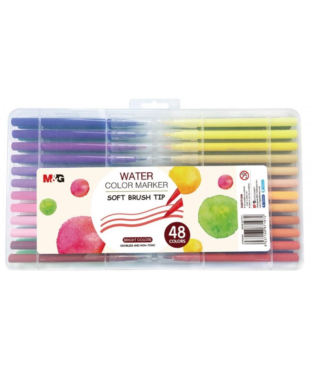 Water Color Markers – Soft Brush Tip (24 Colours)