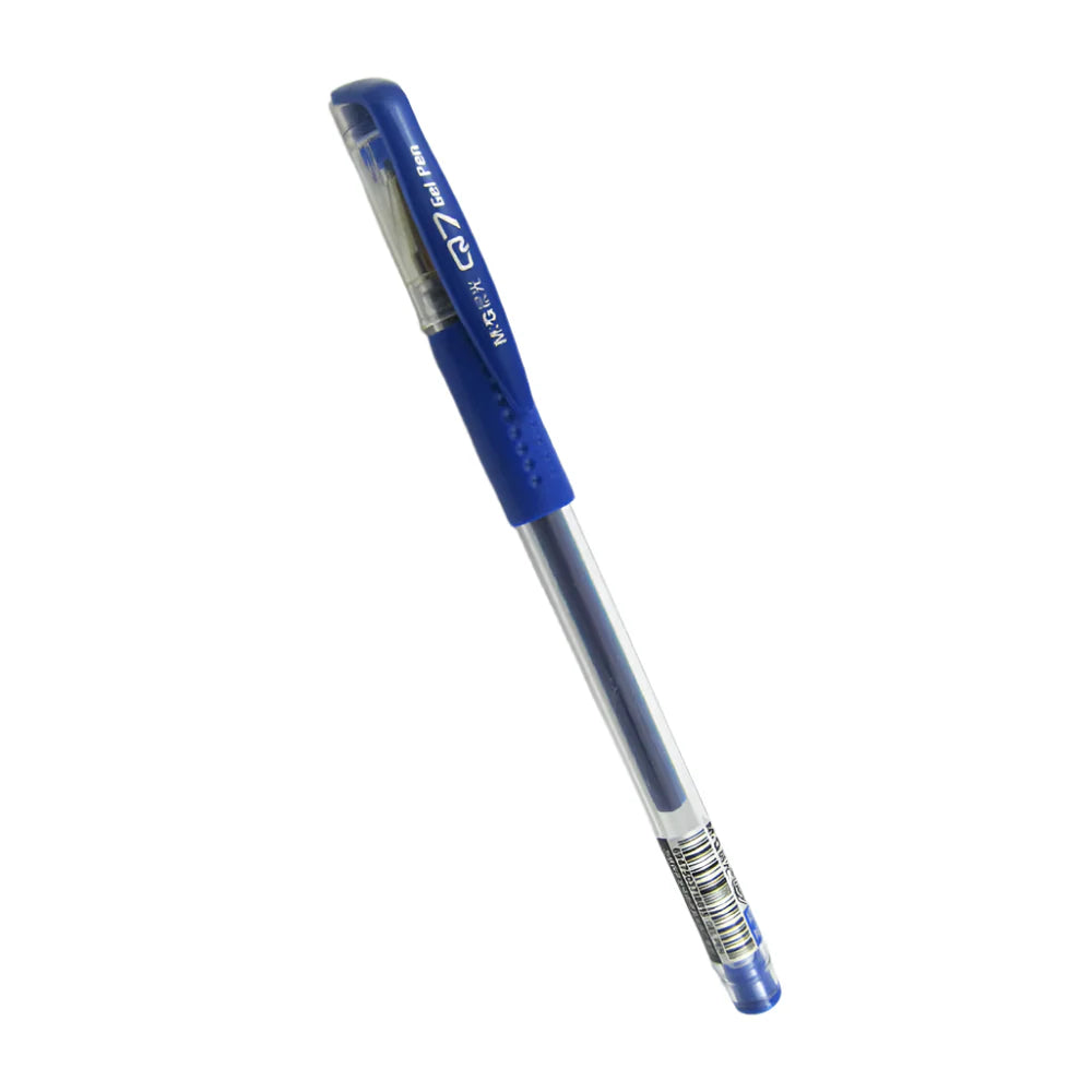 M&G Leader Gel Pen 0.5mm – Smooth Writing Blue