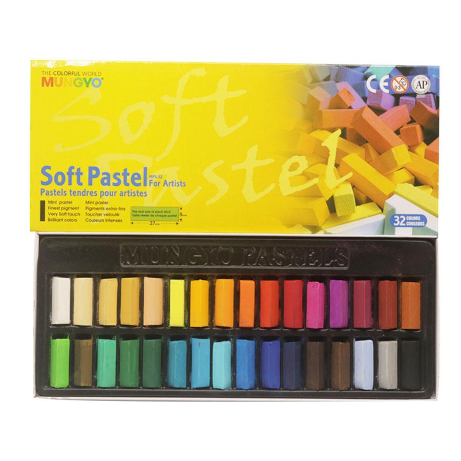 Mungyo Half Sticks Soft Pastels